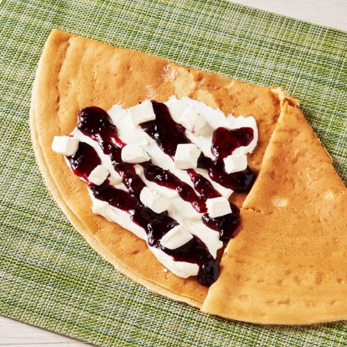 Crepe Việt Quất Kem Cheese