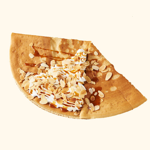 Crepe Hạnh Nhân Caramel Kem Bông