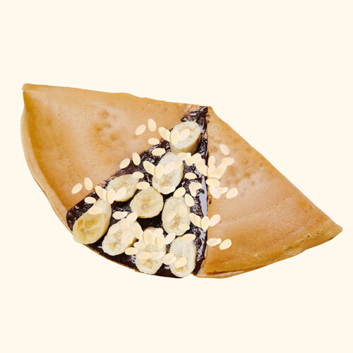 Crepe Chocolate Chuối Hạnh Nhân