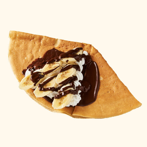 Crepe Choco Chuối Kem Bông