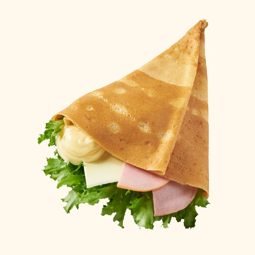 ハムチーズクレープ