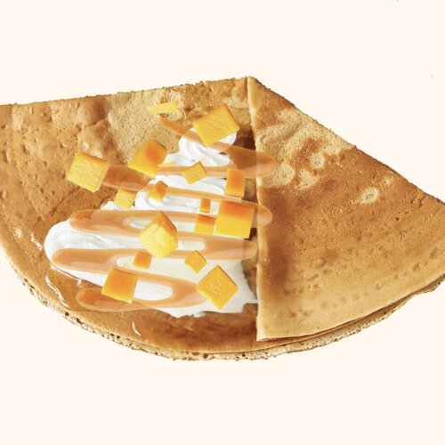 Crepe Xoài Caramel Kem Bông
