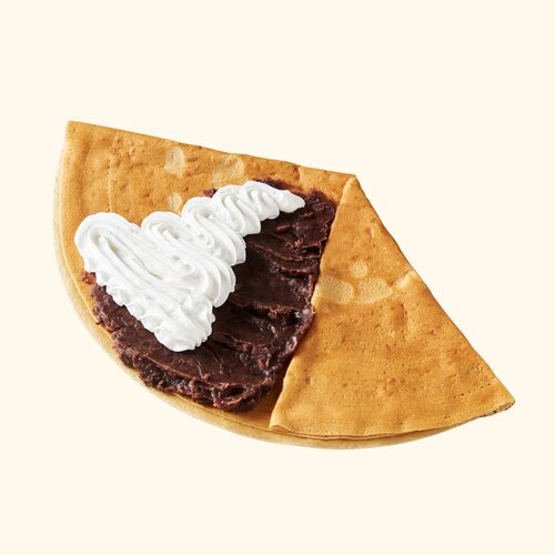 Crepe Đậu Đỏ Nhật Kem Bông