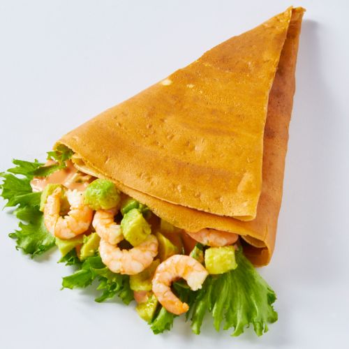 Crepe Tôm Quả Bơ