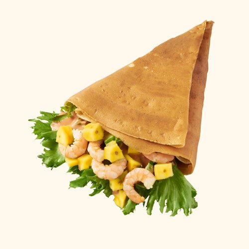 Crepe Tôm Dứa